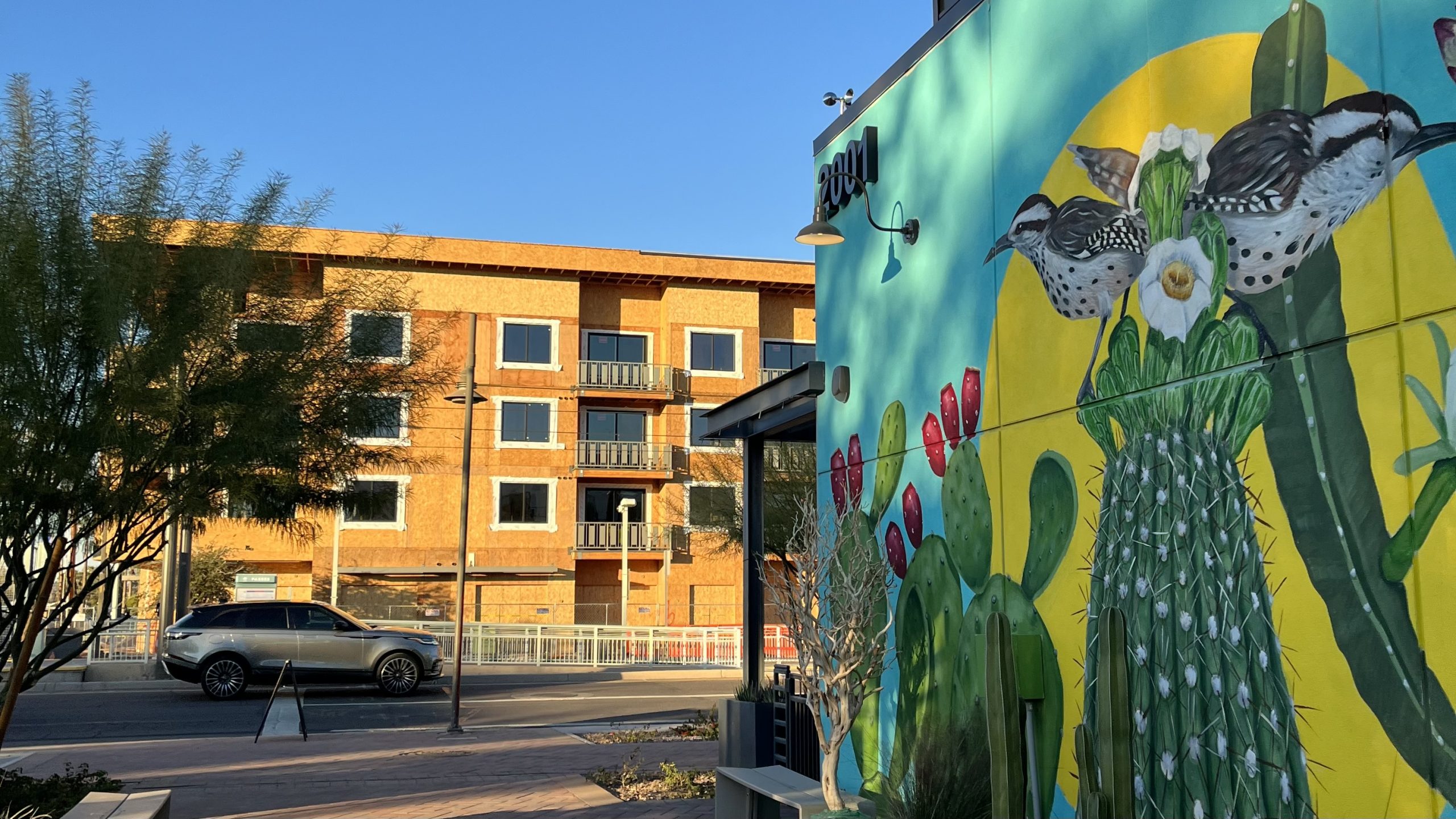 New housing under construction in Tempe. Evidently, it was not reported to the Census Bureau.